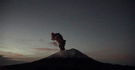 Popocatepetl Ascheeruption Vulkane Net Newsblog