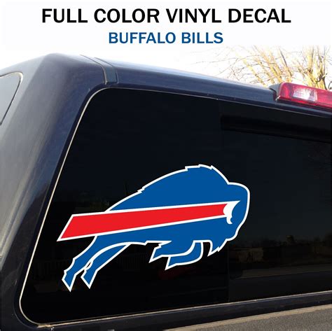 Buffalo Bills Sticker Decal Vinyl Set Of 2 Cornhole Truck Car Home