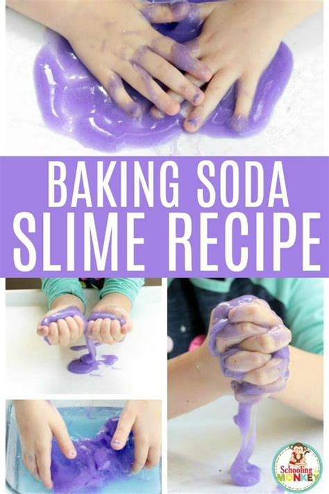 Learn How To Make Slime With Baking Soda This Easy Baking Soda Slime