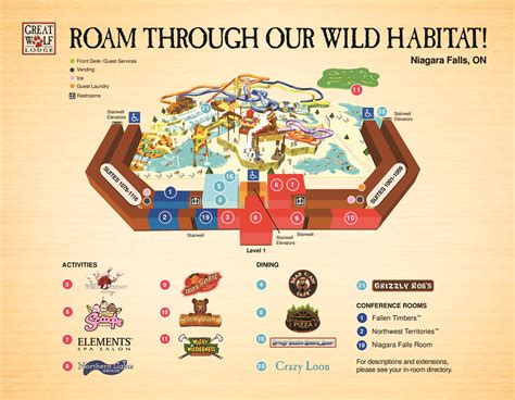 Great Wolf Lodge Water Park Map | Images and Photos finder