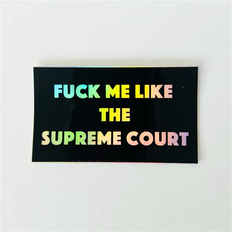 Fuck Me Like The Government Supreme Court Pancake Paperie