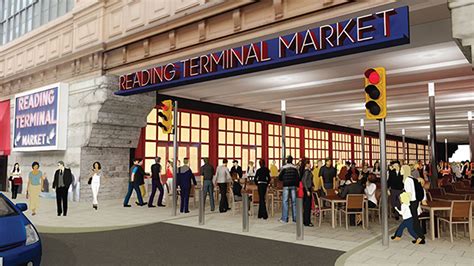 Plan For New Streetscape Around Reading Terminal Market Breaks Ground