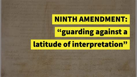 😱 Explanation Of The 9th Amendment Understanding The Ninth Amendments