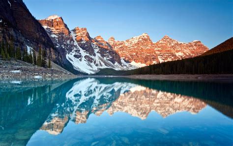 Moraine Lake Reflections Wallpapers Hd Wallpapers Id