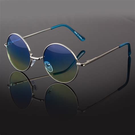 John Lennon Style Sunglasses Round Retro Vintage Style 60s 70s Hippie