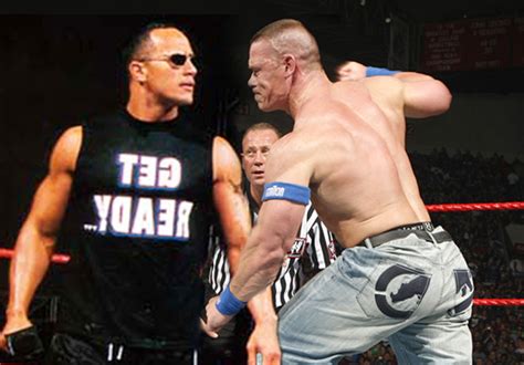 Smackdown The Rock Vs John Cena - The Rock vs John CenaWrestle Mania