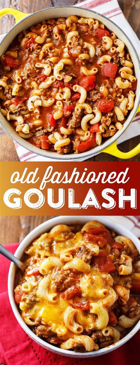 Old Fashioned Goulash