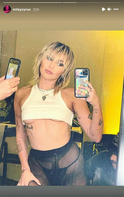 Miley Cyrus Strips Down For Her Sexiest Selfies Yet