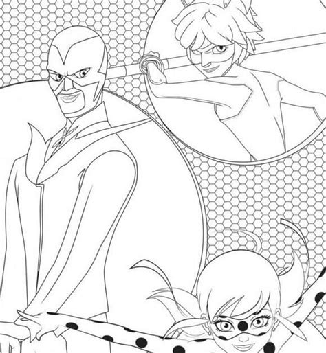 Ladybug And Cat Noir Kwami Coloring Pages - Coloring Pages Kwami