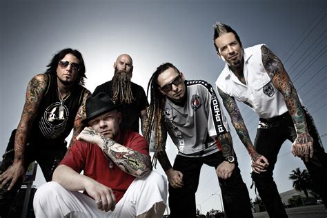 Watch Five Finger Death Punch Members Throw Temper Tantrum On Stage