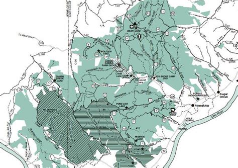 30 Shawnee National Forest Map Maps Database Source