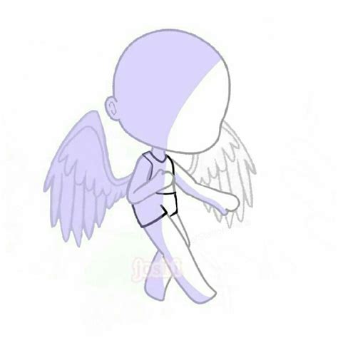 Gacha Life Body Base Poses With Wings Fotodtp