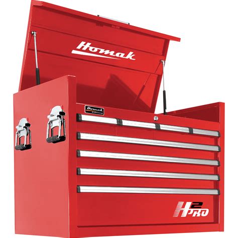 Homak H2pro 36in 8 Drawer Top Tool Chest — 35 14inw X 21 34ind X