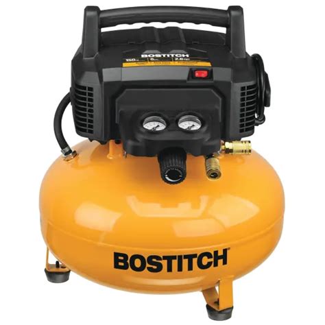 Bostitch Btfp02012 Oil Free Air Compressor 6 Gallon 150 Psi Air