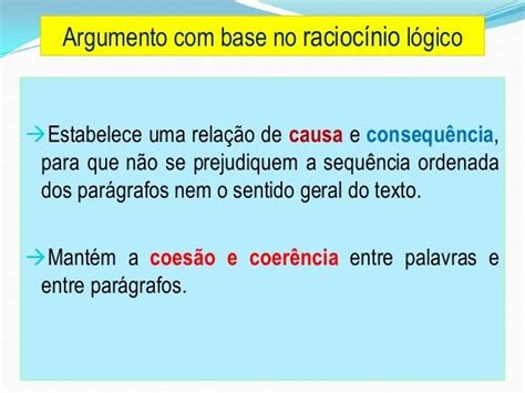 Argumento De Causa E Consequencia Exemplo V Rios Exemplos