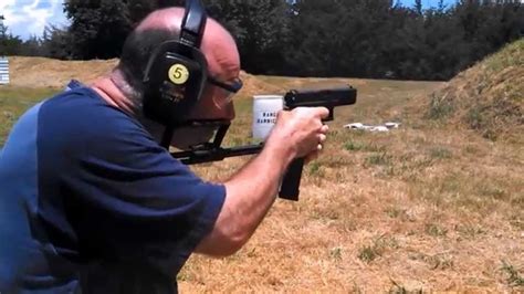 Glock 18 9x19mm Full Auto Sub Machine Gun Youtube