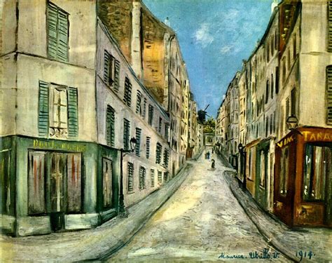 Paris Street Maurice Utrillo Encyclopedia Of Visual Arts