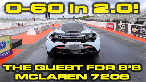 New Record In The Mclaren 720s Down The 14 Mile With 0 60 Mph In 2
