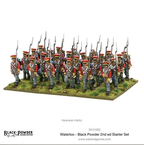 Warlord Black Powder Napoleonic Wars Waterloo Starter Set The