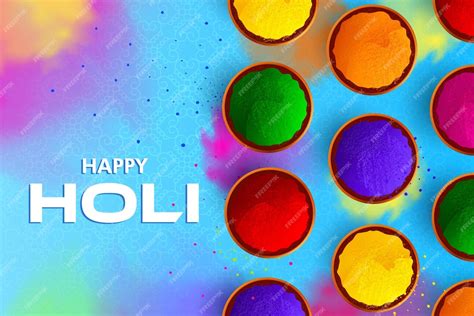 Premium Vector Colorful Holi Greeting Festival Of Colors Happy Holi