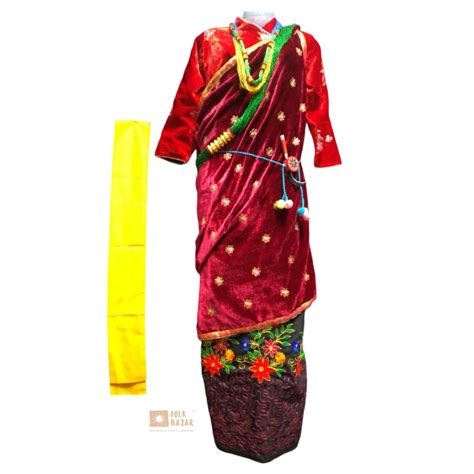 buy gurung dress for female only at folk bazar