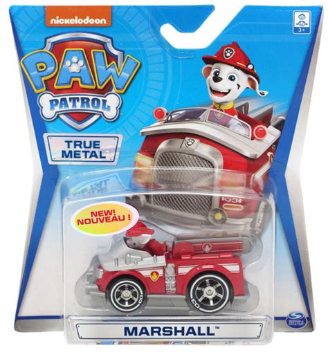 Paw Patrol Ready Race Rescue True Metal Marshall Exclusive Diecast Car