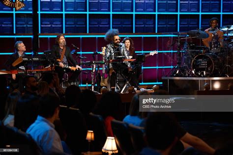 Reggie Watts And Karen The Late Late Show Band With Members Steve News Photo Getty Images