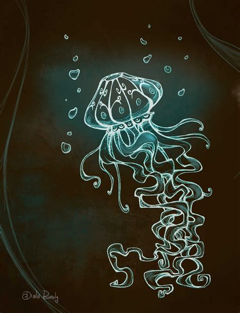 Jellyfish Jellyfish Art Illustration
