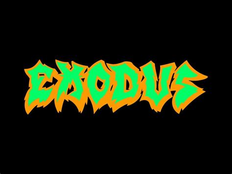 Exodus Band Wallpapers Wallpaper Cave