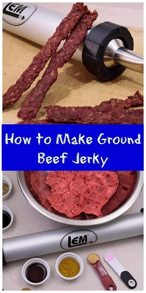 Dehydrator recipes can be hard to find in this age of modern convenience foods. How to Make Ground Beef Jerky in 2020 | Beef jerky recipes, Jerkey recipes, Jerky recipes