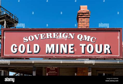 Sovereign Hill Mine High Resolution Stock Photography And Images Alamy