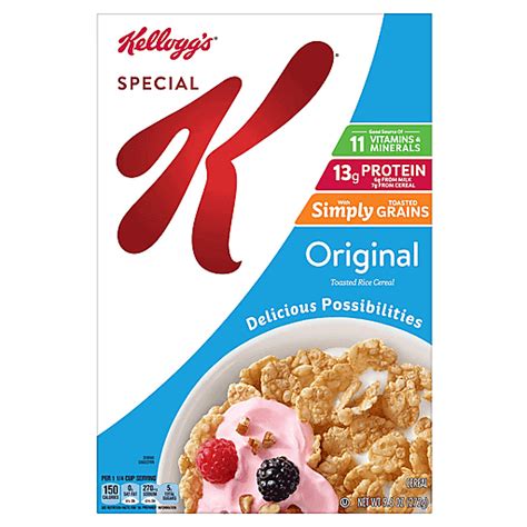 Kellogg S Special K Breakfast Cereal Original Oz Box Shop Fairplay Foods