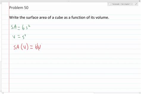 Solvedfind A Formula For The Described Function And State Its Domain