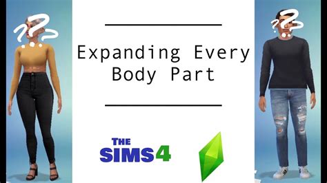 Sims 4 Realistic Body Parts