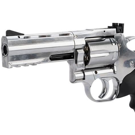 Dan Wesson 715 Silver Metal Pellet Revolver Gorilla Surplus