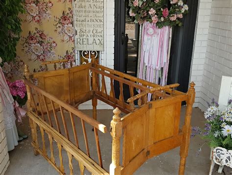 Pennys Vintage Home Repurposing A Vintage Baby Crib