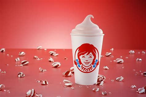 Wendys Adds Peppermint Frosty For The Holiday Season