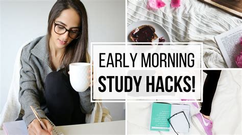 7 Hacks To Help You Study Early In The Morning Youtube