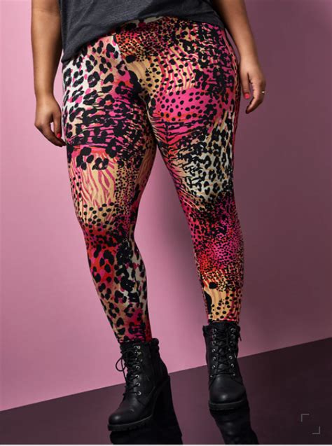 Places To Buy Plus Size Leopard Print Leggings Workout Clothes