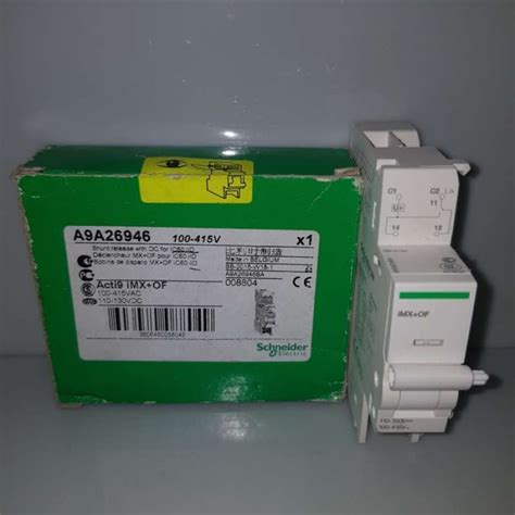 Jual Auxiliaries Kontak Bantu Mcb A9a26946 Acti9 Imxof Schneider Di