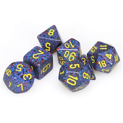 Chessex Polyhedral Dice 7d Speckled Twilight Set Buy Online At The Nile
