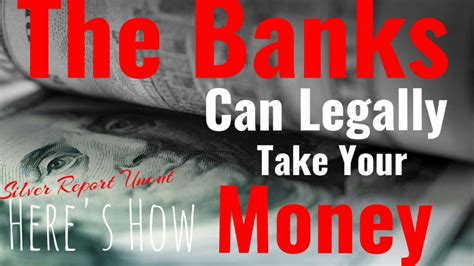 Bail Ins How Banks Can Legally Take Your Money Economic Collapse