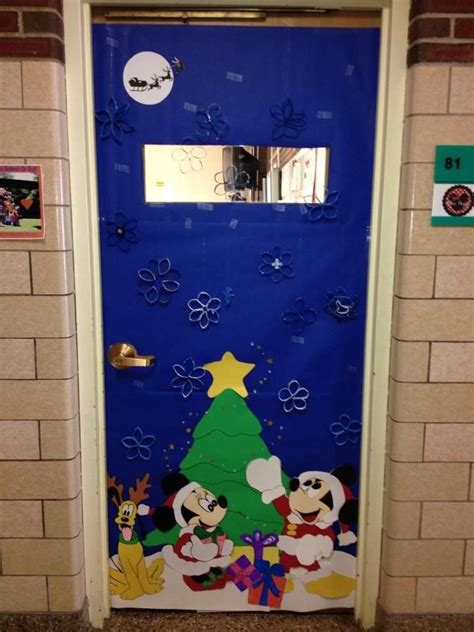 Disney ® the little mermaid ™ under the sea banner. Mickey Magical Christmas door #christmasdoordecor | Door ...