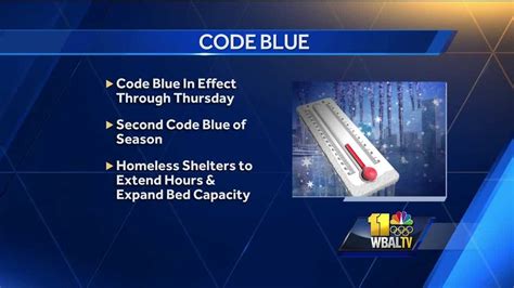 We did not find results for: Code Blue alert extended in Baltimore through Saturday