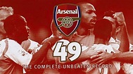 Arsenal 49 The Complete Unbeaten Record | Record artwork, Records, Arsenal