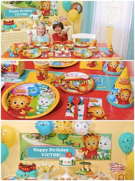 Daniel Tiger Birthday Party Supplies Happy Birthday Card