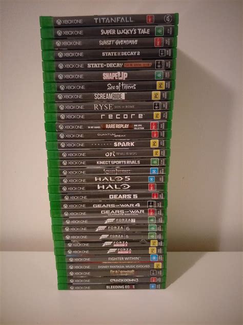 My Xbox One Game Collection Decided I Wanted To Share And Talk About