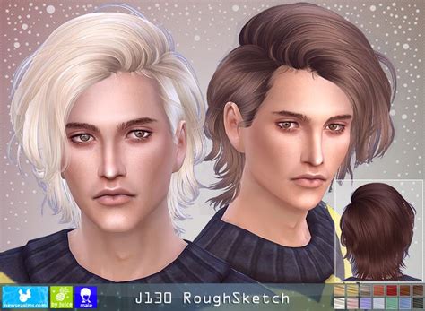 Top 10 Best Sims 4 Male Hair Ccmods With Images Sims Hair Sims 4