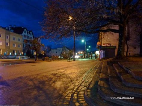 Centrum miasta wieczorem w Orzyszu - Orzysz - zdjęcie 9/755