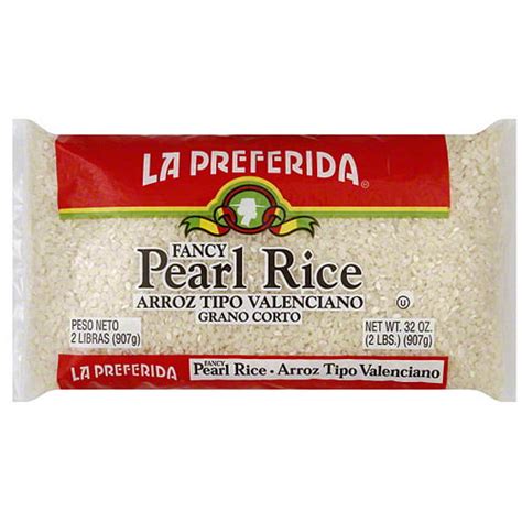 La Preferida Fancy Pearl Rice 2 Lb Pack Of 12